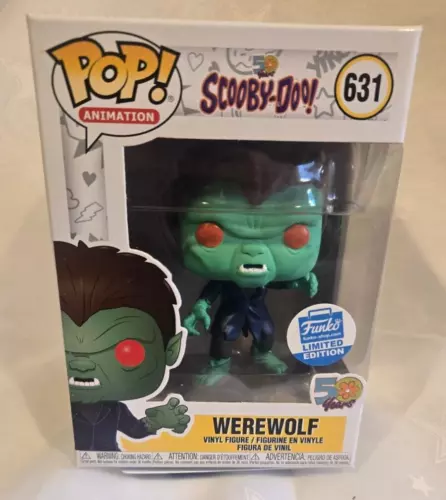 Funko Pop! Vinyl: Scooby-Doo - Werewolf #631 Funko Shop Exclusive W Protector