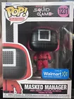Funko Pop Vinyl Squid Game - Masked Manager #1231 WM Exclusive With Protector