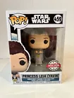 FUNKO POP! VINYL STAR WARS #459 PRINCESS LEIA (YAVIN) BOBBLEHEAD SPECIAL EDITION