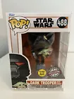 Funko Pop Vinyl Star Wars Dark Trooper with Grogu 488 Special Edition GITD