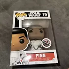 Funko Pop Vinyl Star Wars Finn Stormtrooper GameStop (Exclusive) 76 W/ Protector
