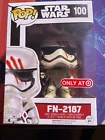 Funko Pop! Vinyl: Star Wars - FN-2187 - Target Exclusive #100 With Protector
