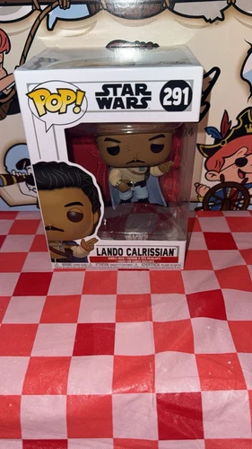 Funko Pop! Vinyl: Star Wars - Lando Calrissian (General) #291 Dmg Box W/ Protect