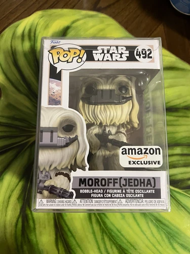 Funko Pop! Vinyl: Star Wars Moroff (Jedha) Amazon (Exclusive) #492 w/ Protector
