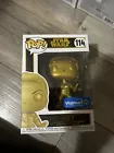 Funko Pop! Vinyl: Star Wars - Rey (Gold) (Metallic) - Walmart (Exclusive) #114