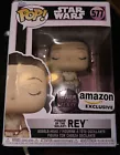 Funko POP Vinyl Star Wars REY Power of the Galaxy Exclusive Amazon #577 w/Sorter