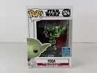 Funko POP Vinyl - Star Wars - Yoda - #124 - Green Chrome - SC 2019