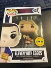 Funko Pop! Vinyl: Stranger Things - Eleven with Eggos (Chase) #421 +Protector