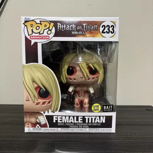 Funko Pop! Vinyl Super 6 in: Attack on Titan - Female Titan (Glows in the Dark)