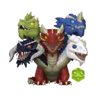 Funko Pop! Vinyl Super 6 in: Dungeons & Dragons - Tiamat (Fall Convention) -...