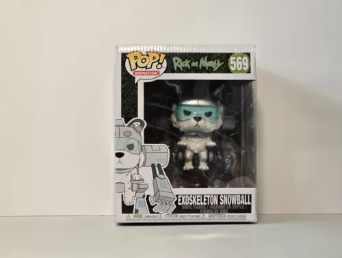 Funko Pop! Vinyl Super 6": Rick and Morty - Exoskeleton Snowball  (6 inch) #569