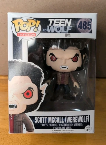 Funko Pop! Vinyl: Teen Wolf - Scott McCall (Werewolf) #485