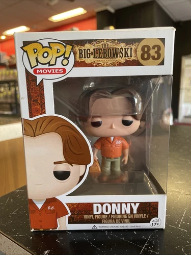 Funko Pop Vinyl The Big Lebowski 83 Donny  With Pop Protector