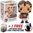 FUNKO POP VINYL THE OFFICE DWIGHT SCHRUTE BASKETBALL #1103 EXCLUSIVE + PROTECTOR