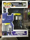 Funko Pop! Vinyl: Transformers - Soundwave #26 Damaged Corner Pls See Photos