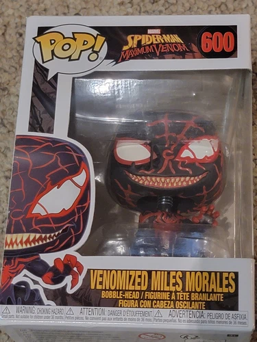 FUNKO Pop Vinyl VENOMIZED MILES MORALES Figure 600 Spiderman Maximum Venom
