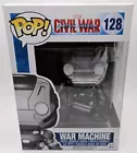 Funko Pop! Vinyl WAR MACHINE #128 Captain America Civil War Marvel MCU Figure