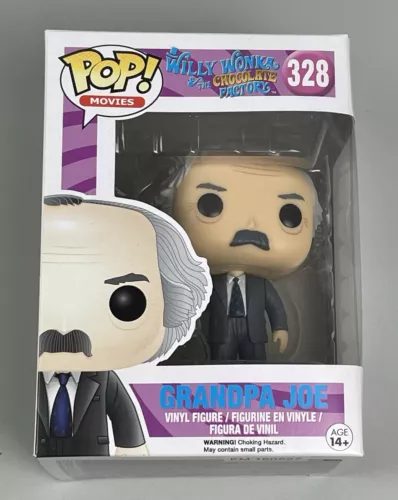Funko Pop Vinyl Willy Wonka And The Chocolate Factory Grandpa Joe #328