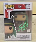 Funko Pop! Vinyl: WWE - Shotzi Blackheart AUTOGRAPH #148 *Look* FREE SHIPPING