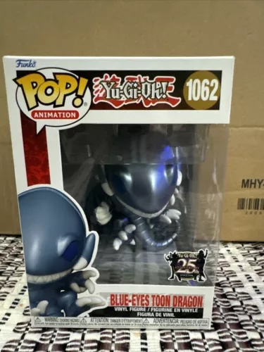 Funko Pop! Vinyl: Yu-Gi-Oh! - Blue-Eyes Toon Dragon (Metallic) #1062