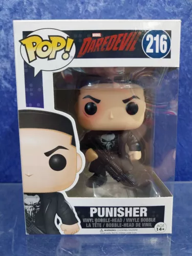 Funko Pop Vinyls Marvel Daredevil 216 MIB The Punisher 2017