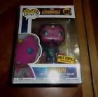 Funko POP! Vision #307 Marvel Avengers Infinity War w plastic cover Exclusive