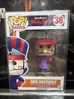 Funko Pop Wacky Races Hanna Barbera Dick Dastardly No 38 + ATV Protector