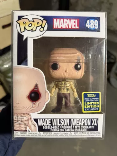 Funko POP! Wade Wilson Weapon XI SDCC 2020 Deadpool #489 Marvel X-Men