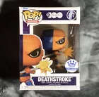 Funko Pop! WB 100th #477 Deathstroke Funko Exclusive + Pop Protector
