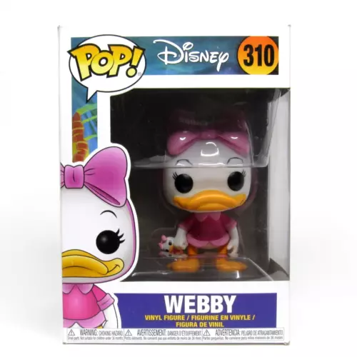 Funko Pop! Webby #310 Vinyl Figure New In Box Disney Webbigail Duck