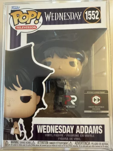 FUNKO POP! WEDNESDAY W/ UMBRELLA #1552 CHALICE PRE RELEASE EXCLUSIVE *SHIPS NOW*