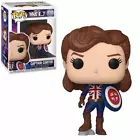 FUNKO POP What if...? #870 Captain Carter Bobble-Head Vinyl Figure NEW Sealed