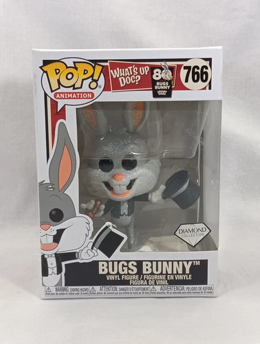 Funko POP! Whats Up Doc? 80th Anniversary BUGS BUNNY 766 Figure Diamond NEW