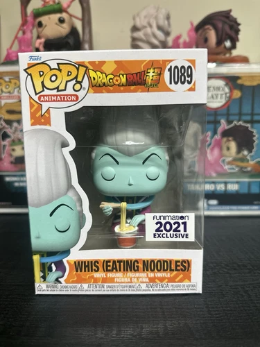 Funko POP! Whis (Eating Noodles) #1089 - Funimation Exclusive W/ Protector MINT
