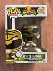 Funko Pop White Ranger #405 Funko Pop TV! Power Rangers! With Free Shipping!