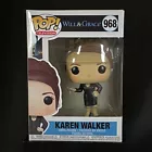 Funko POP! Will & Grace Karen Walker #968 Free Vaulted Vinyl Case ~ Brand New!