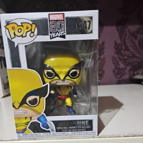 Funko Pop Wolverine (547) Marvel Comics 80th Anniversary Vinyl Figure Figurine