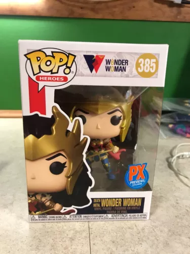 Funko POP! Wonder Woman Death Metal Wonder Woman PX Previews 385