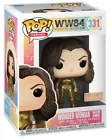 Funko Pop! WW84 Wonder Woman in Golden Armor BoxLunch Exclusive #331 +protector