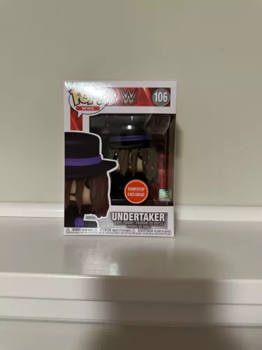 Funko Pop! WWE 106 Undertaker GameStop Exclusive Vinyl Figure