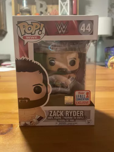 Funko POP! WWE 44 Zack Ryder 2017 Exclusive WWF NXT AEW Matt Cardona Podcast