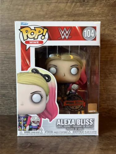 Funko Pop WWE Alexa Bliss With Lilly #104 Walmart Exclusive Special Edition