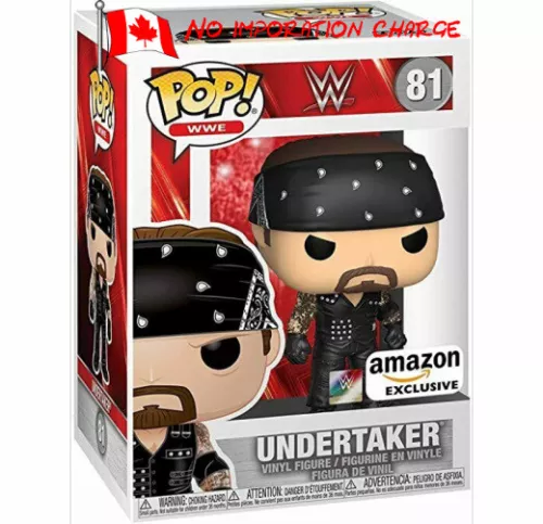 Funko Pop! WWE: Boneyard Undertaker 81 Amazon Exclusive ship from Canada