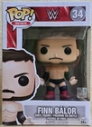 Funko Pop! WWE: Finn Balor #34 -Unmasked (VAULTED) Vinyl Figure w/Protector case