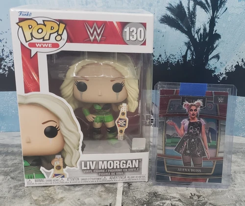 Funko Pop! WWE Liv Morgan 130 Alexa Bliss Card