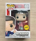 Funko Pop WWE Mr McMahon CHASE #53 + Free Protector