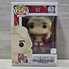 Funko Pop! WWE Ric Flair Superstar Wrestler (#63) Red Robe Vaulted + Protector