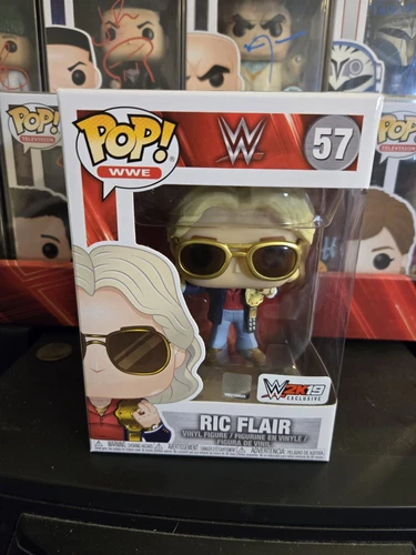 Funko Pop WWE Ric Flair WWE 2K19 Exclusive #57 ships with Protector
