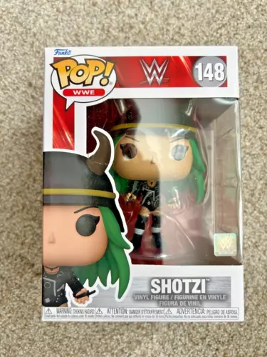 Funko Pop! WWE Shotzi #148 **Not Mint**