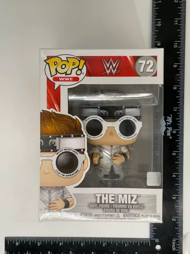 Funko Pop! WWE - The Miz #72 Vinyl Figure + PROTECTOR B01